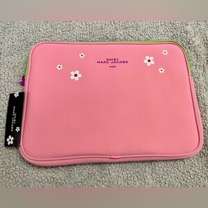 Marc Jacobs Pink Laptop Sleeve. NEW